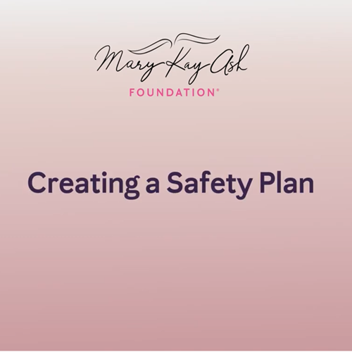 Creating a Safety Plan