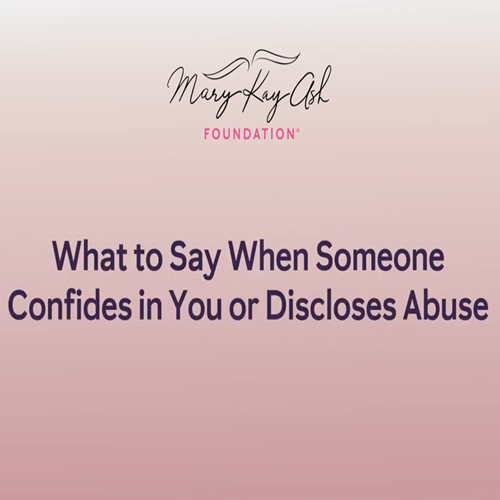What to Say When Someone Confides in You