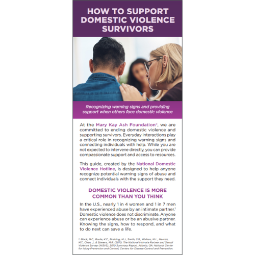 How to Support DV Survivors
