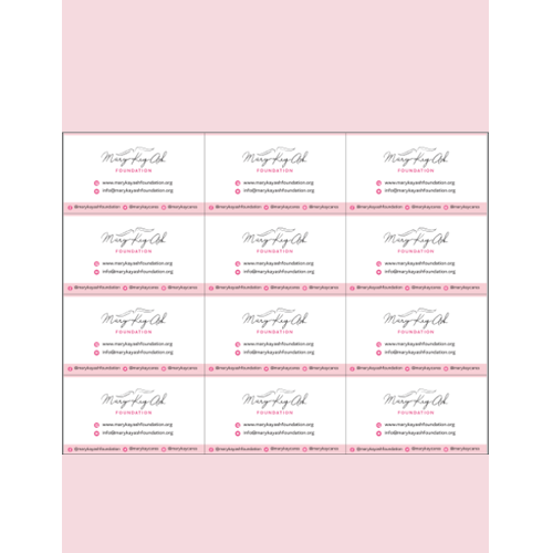 MKAF Contact Card