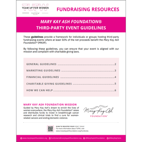 Third-Party Event Guidelines